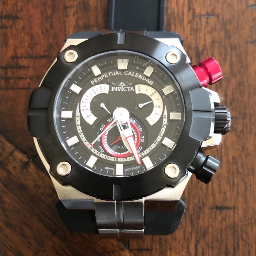 Invicta Sea Hunter Swiss Perpetual Calendar Watch